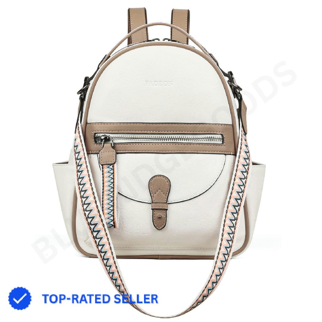 Mini Leather Backpack Purse Cute Retro Designer Shoulder Bag Fashion Handbag